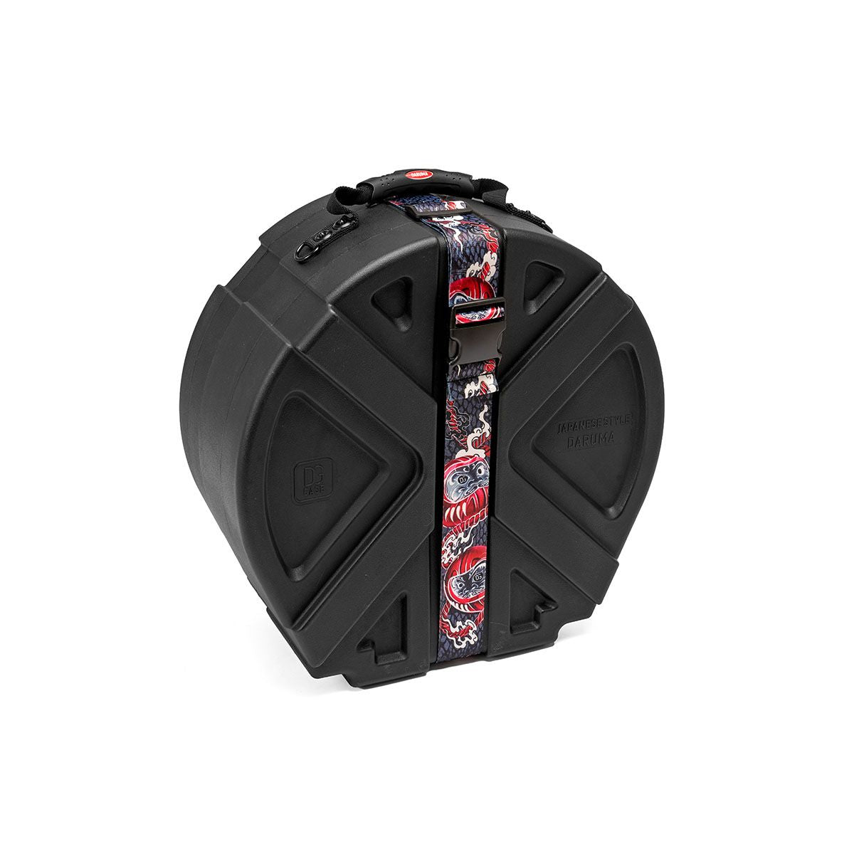 12" BLACK Drum Case X 10 in depth - Royal Guard Drum Case (DARUMA 12)